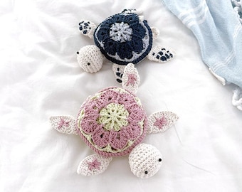 DIY crochet bag pattern - Chablis Turtle Net Bag