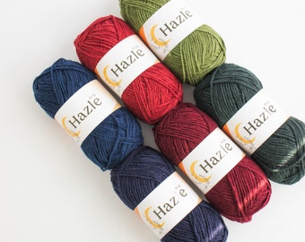 Hazle Yarn: Crochet, Knitting and More, High Quality, 23 Colors