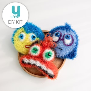 DIY crochet package: yarn and pattern - High Luffa Inside Out Crochet