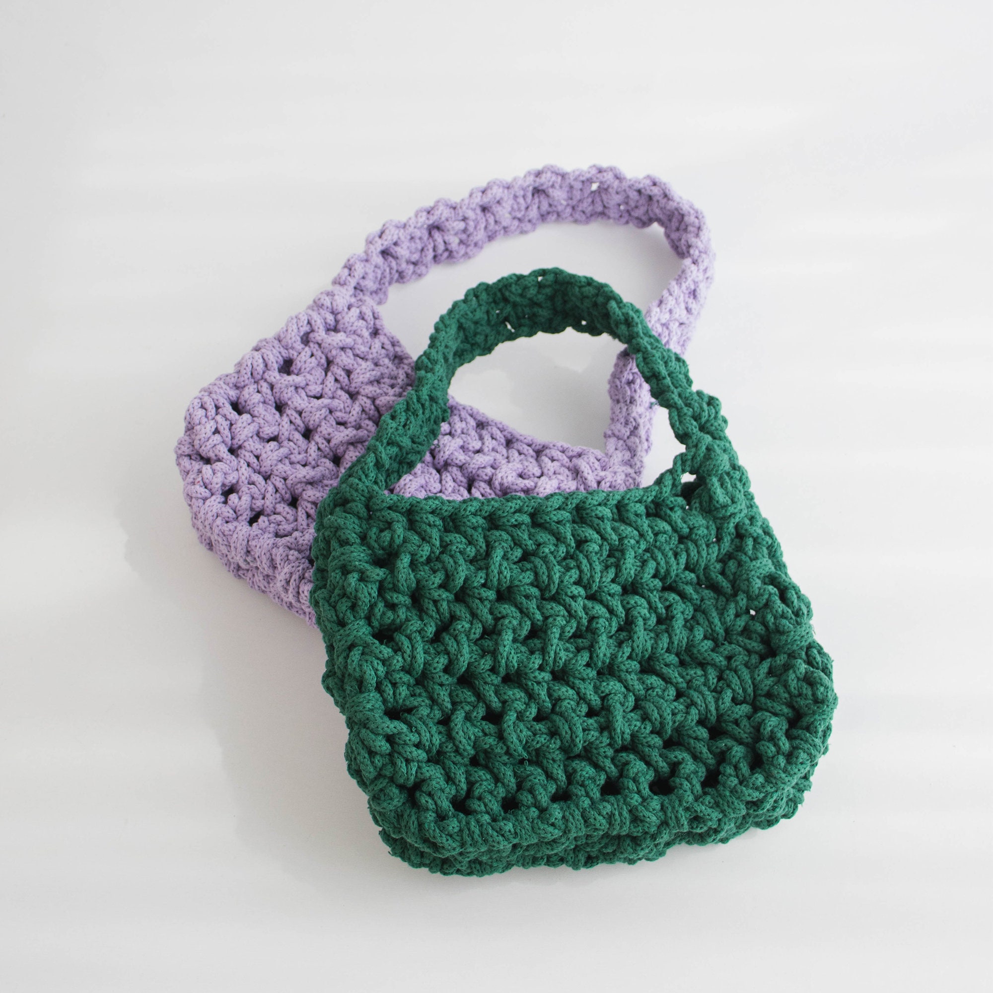DIY Crochet Bag Pattern Muse Hemp Ethnic Net Bag Hobo 