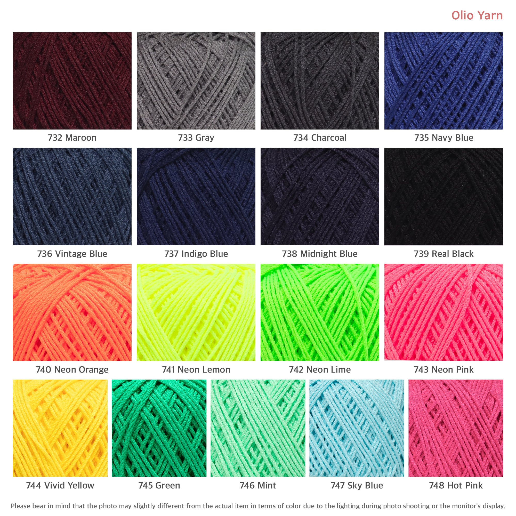 Olio Yarn: Cupra Blend for Crochet, Knitting - 49 Colors - Etsy