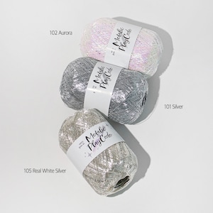 Premium Metallic Play Code Yarn: Crochet, Knitting and More, High ...