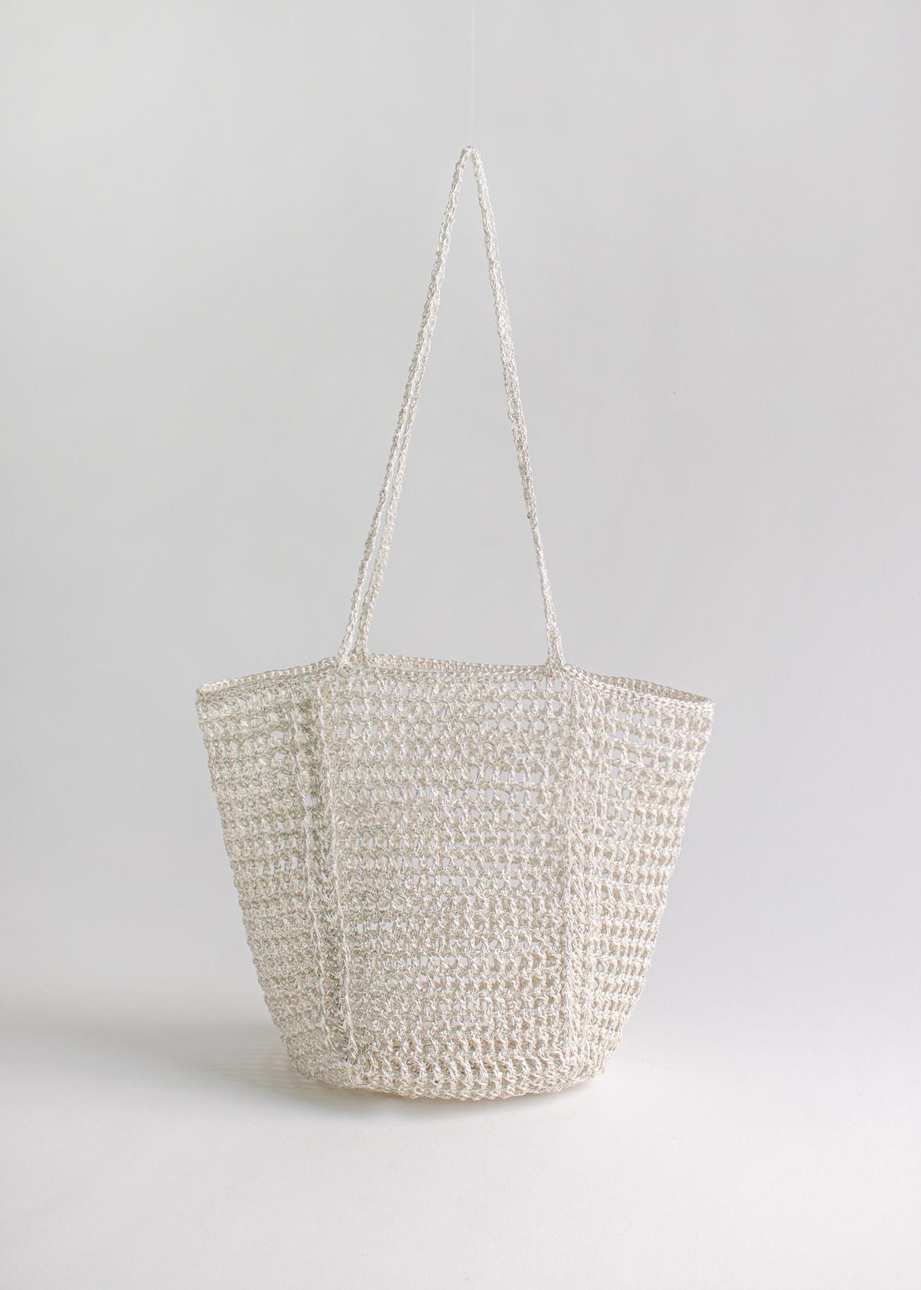 DIY Crochet Bag Package: Yarn and Pattern - Metallic Play Code H Bag ...