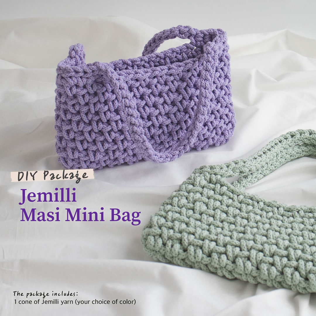 Jemilli Merci Bag  DIY Package - Yarn-a