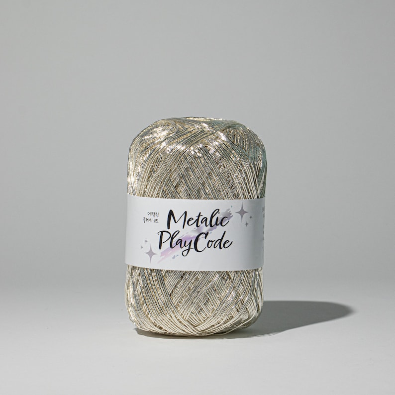 Premium Metallic Play Code Yarn: Crochet, Knitting and More, High ...