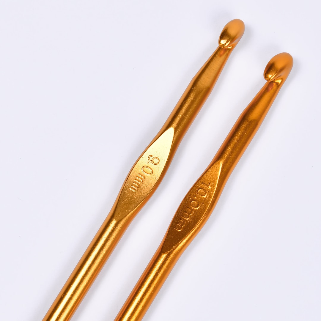 Aluminum Colorful Metal Crochet Hook, Jumbo/large Size J66mm L118mm