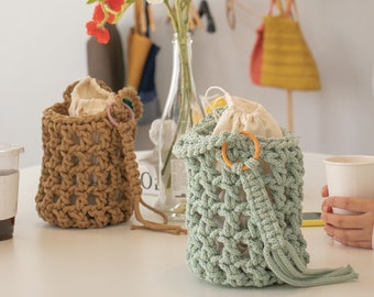 DIY crochet bag pattern - Jemilli Merci bag, simple and easy crochet bag, making a daily everyday bag, beginner level