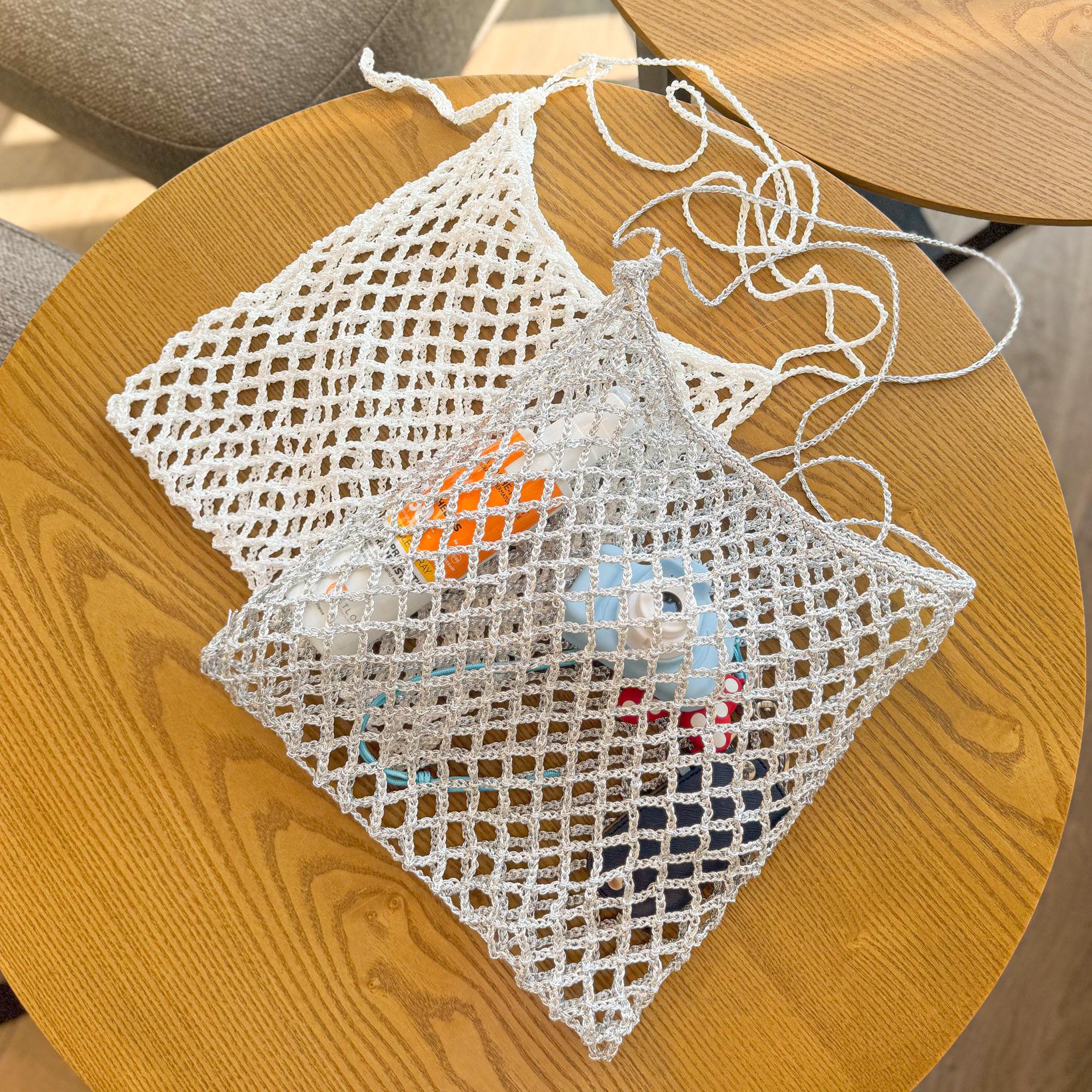 For Beginners Too! DIY Crochet Bag PATTERN Only - Metallic Play Code ...