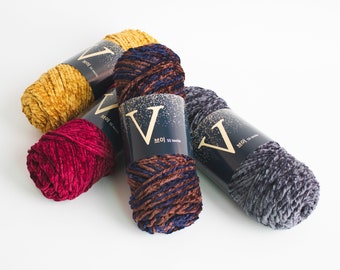 V (200g): Crochet, Knitting and More, yarn perfect for blanket, High Quality
