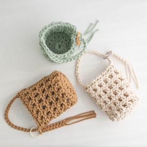 DIY crochet bag pattern Jemilli Merci bag, simple and easy crochet bag, making a daily everyday bag, beginner level image 5