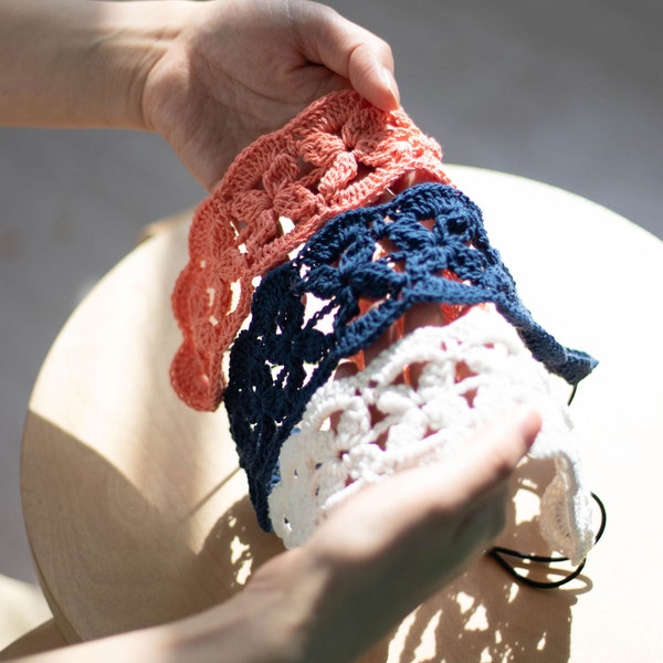 Modèle de bandeau au crochet DIY - Modèle de crochet de bandeau Chablis, bandeau pour adultes et enfants, crochet facile, accessoires pour cheveux