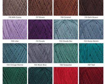  oAutoSjy Colorful Knitting Yarn Crochet Yarn Medium