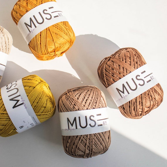 Muse Yarn: Crochet, Knitting and More. Polyester Yarn Perfect for