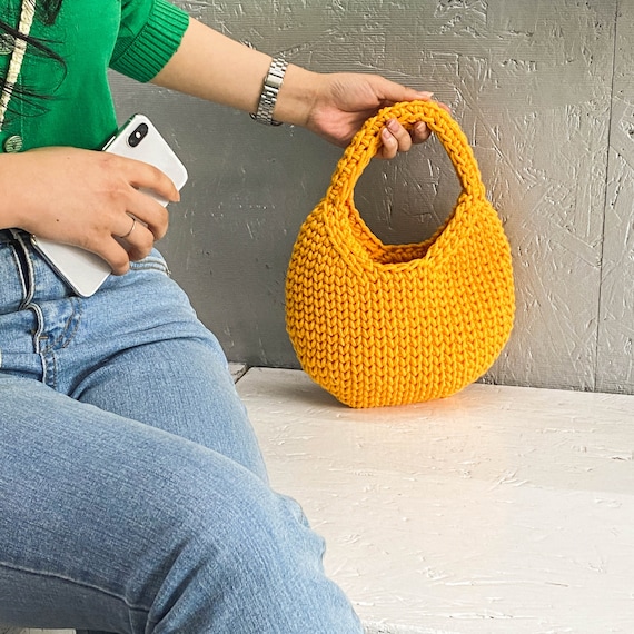 DIY Crochet Bag Pattern Emilli Egg Bag Downloadable Pattern - Etsy