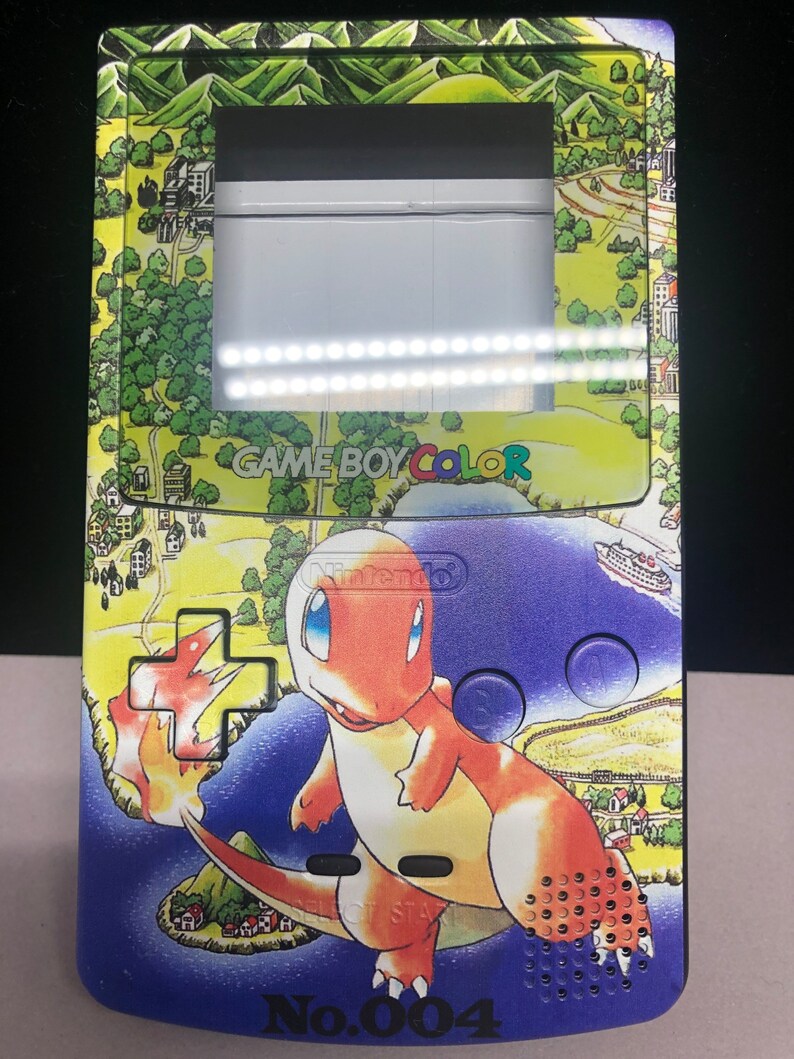 Pokémon Charmander Game Boy Color Custom Shell DIY - Etsy