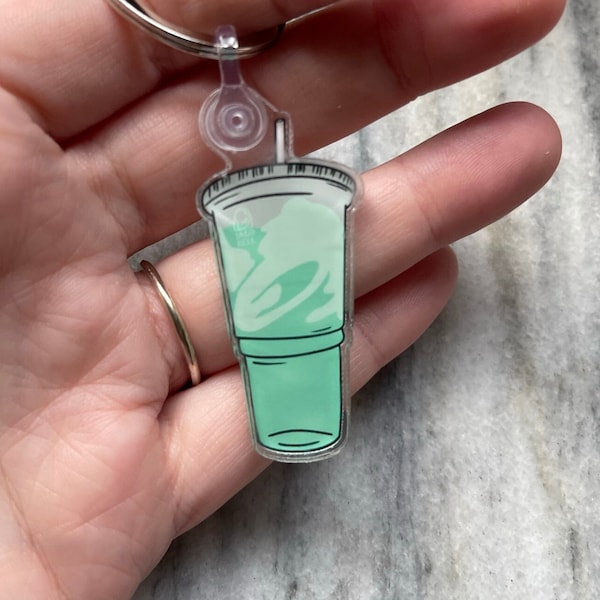 Taco Bell Baja Blast Keychain