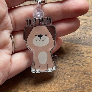 Dog Mom Keychain