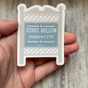 StarsHollow Sign Vinyl Waterproof Sticker