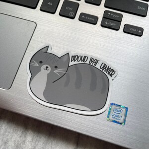 Cat Loaf Sticker | Laptop Sticker | Notebook Sticker | Vinyl Sticker | Waterproof Sticker