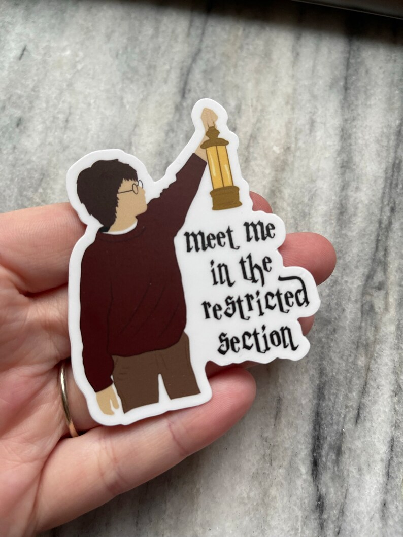 Restricted Section Sticker | Laptop Sticker | Notebook Sticker | Vinyl ...