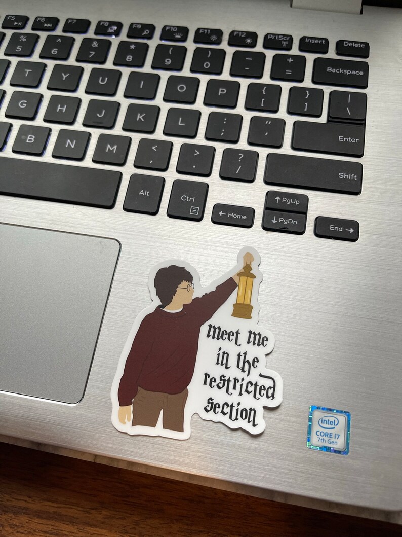 Restricted Section Sticker | Laptop Sticker | Notebook Sticker | Vinyl ...