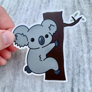 Koala Sticker | Laptop Sticker | Notebook Sticker | Vinyl Sticker | Waterproof Sticker