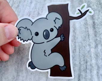 Koala Sticker | Laptop Sticker | Notebook Sticker | Vinyl Sticker | Waterproof Sticker