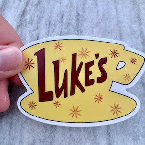 Luke&#39;s Sticker | Laptop Sticker | Notebook Sticker | Vinyl Sticker | Waterproof Sticker