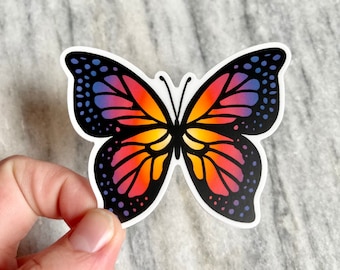 Butterfly Sticker | Laptop Sticker | Notebook Sticker | Vinyl Sticker | Waterproof Sticker