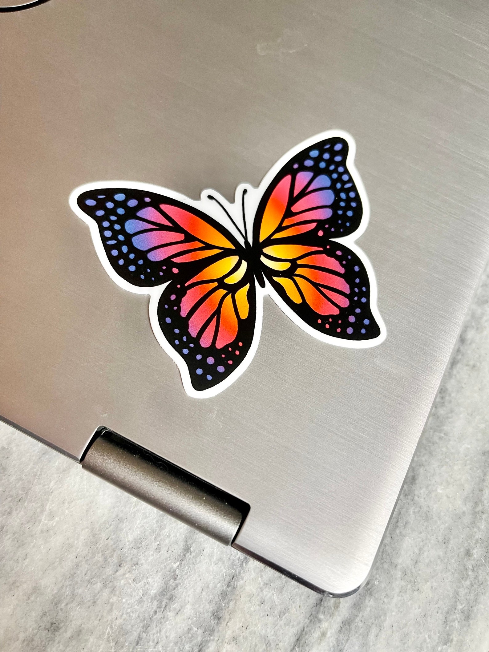 Butterfly Sticker | Laptop Sticker | Notebook Sticker | Vinyl Sticker ...