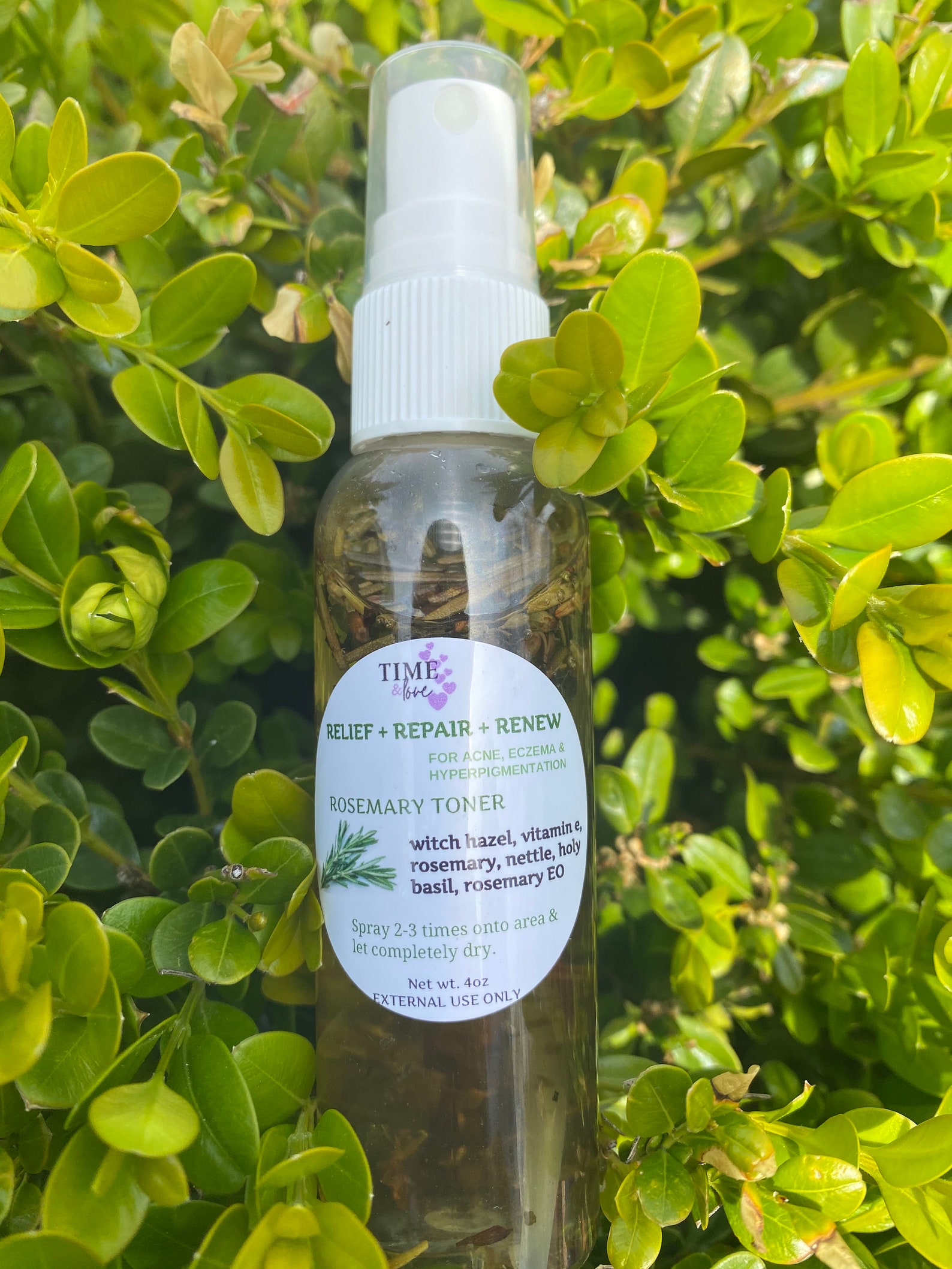 Rosemary Facial Kit Relief Repair Renew Acne Etsy