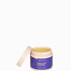 Healing & Relief Balm, Soothing, Nourishing Salve for Dry, Irritated Skin, Natural Herbal Infused Moisturizer for Relief and Hydration