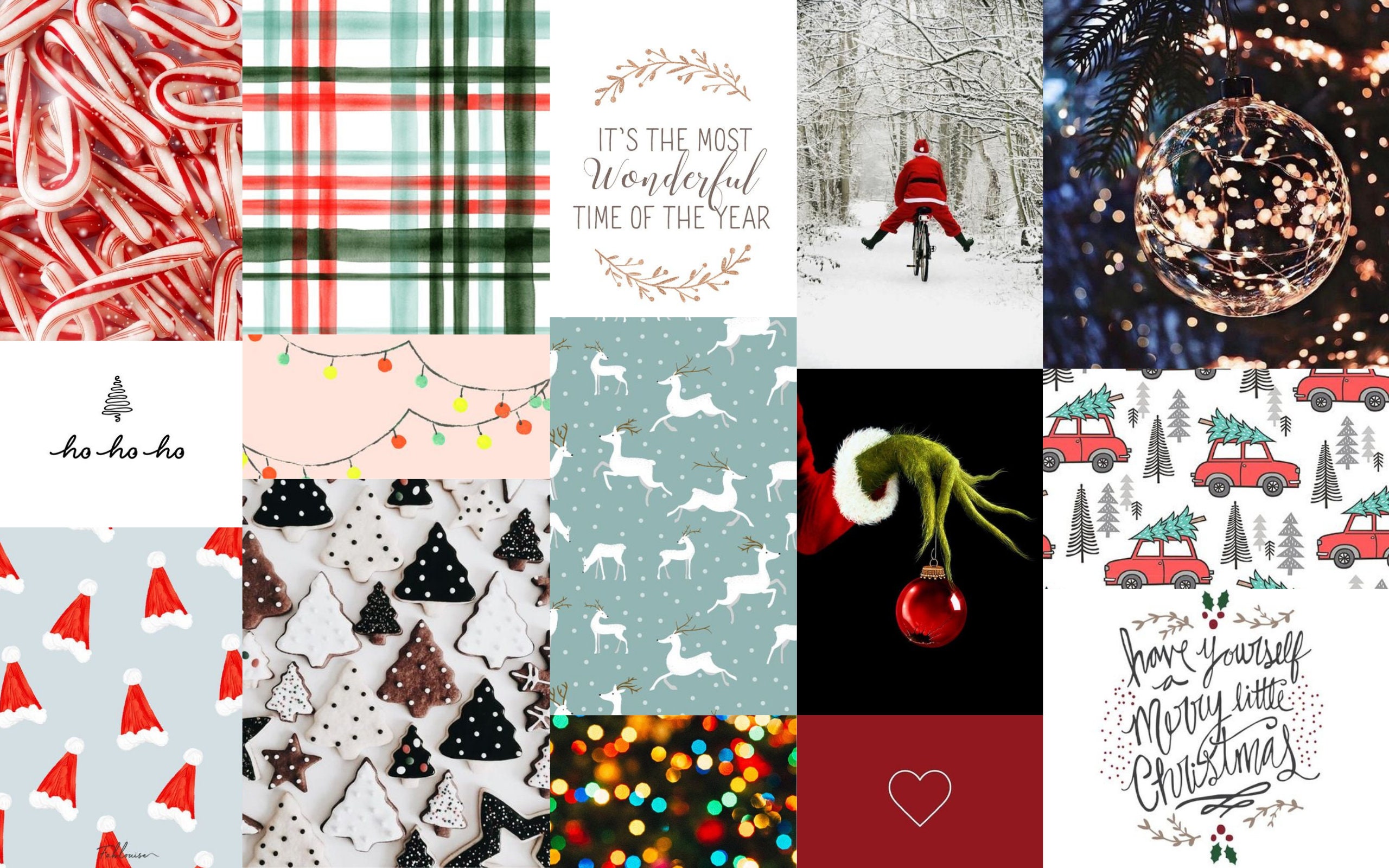 Aesthetic Cute Christmas Laptop HD wallpaper  Pxfuel