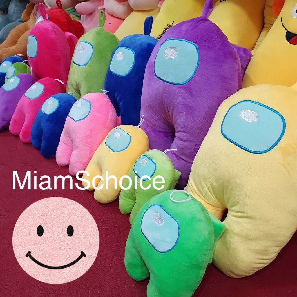 Sale big size cute Among Teddy Bear Among Us 2D High Quality Etsy