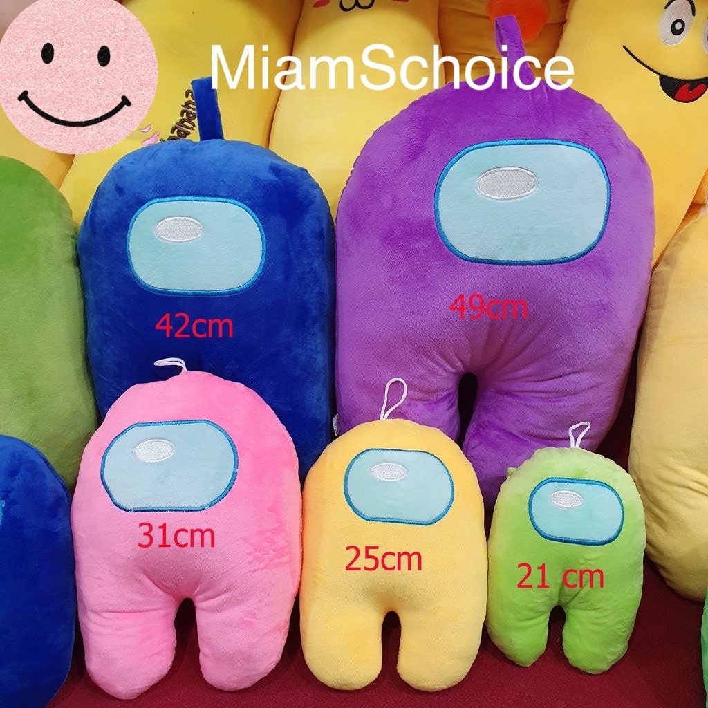 Sale big size cute Among Teddy Bear Among Us 2D High Quality Etsy