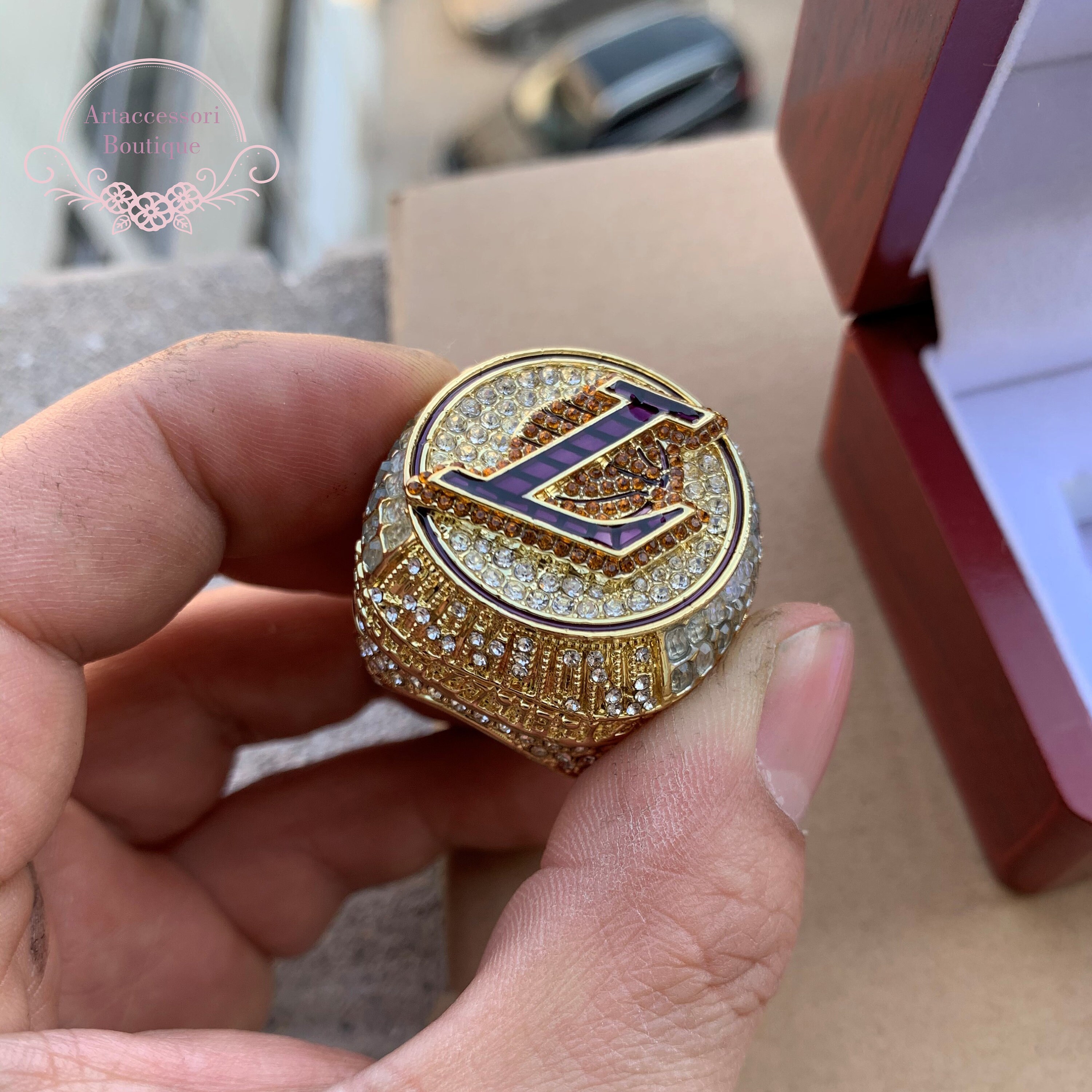 2020 Los Angeles Lakers Championship RingGolden Champion Etsy