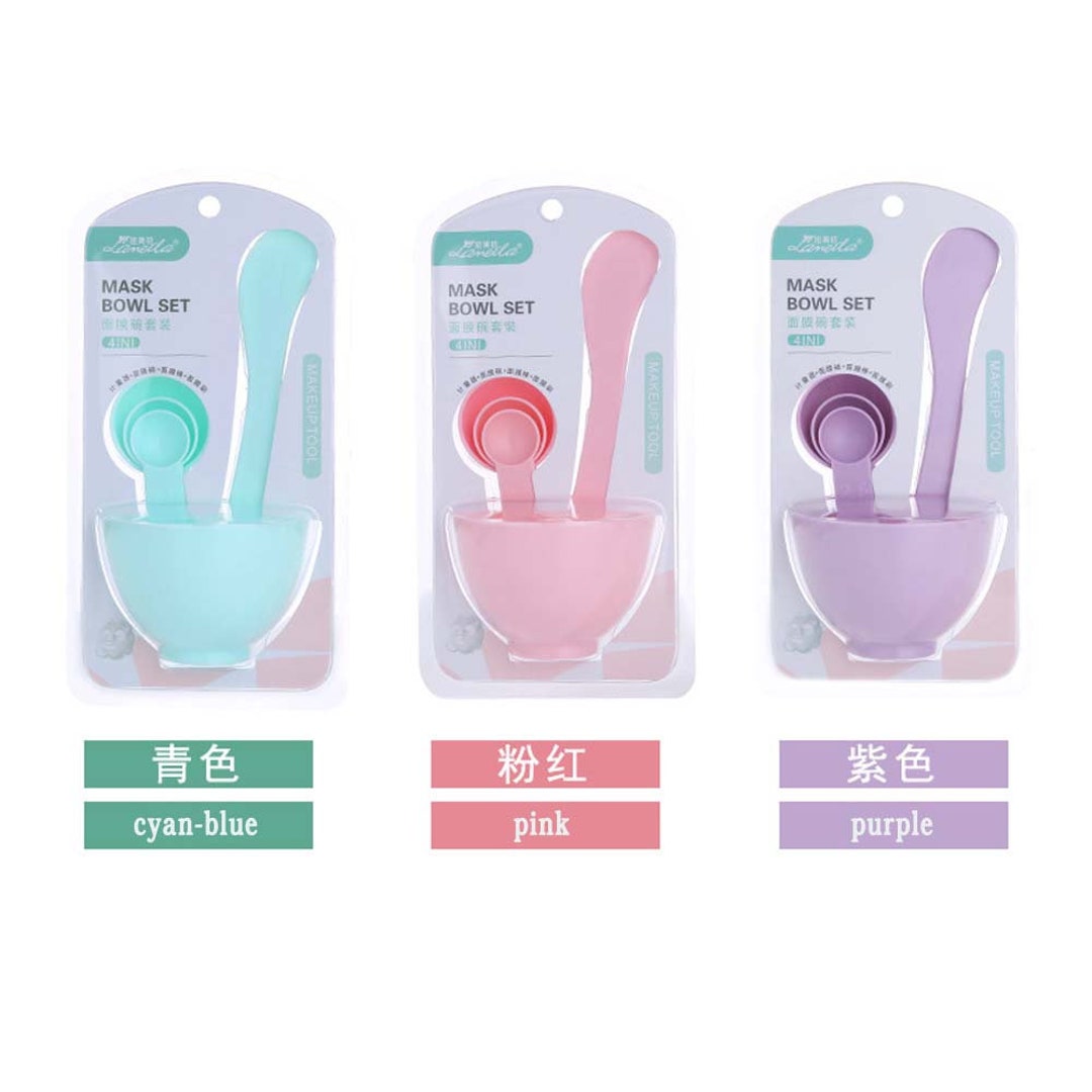 Face Mask Mixing Bowl Set 4 in 1 DIY Face Mask Mixing Tool Etsy