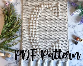 PATTERN | "C" Crochet Wall Hanging