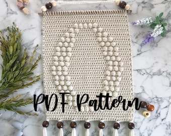 PATTERN | "O" Crochet Wall Hanging