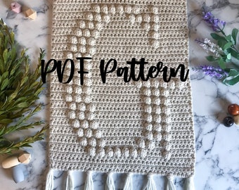 PATTERN | "G" Crochet Wall Hanging