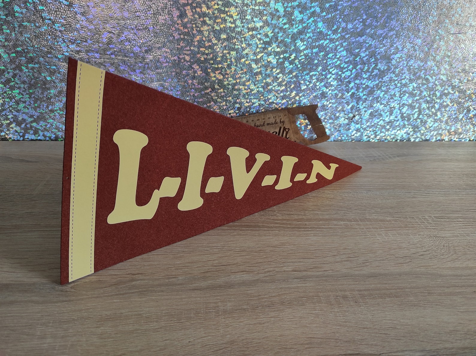 Custom pennant flag Personalized pennant Felt pennant Etsy