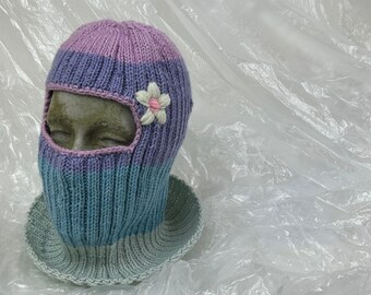 Rhinestone Ski Mask PINK Sparkle Full Face Ski Mask