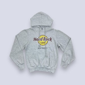 Vintage Hard Rock Cafe Barcelona Hoodie Size S Etsy UK