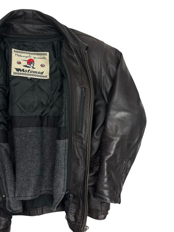 Motomod Professional Men's Vintage Motorcycle Leather Jacket