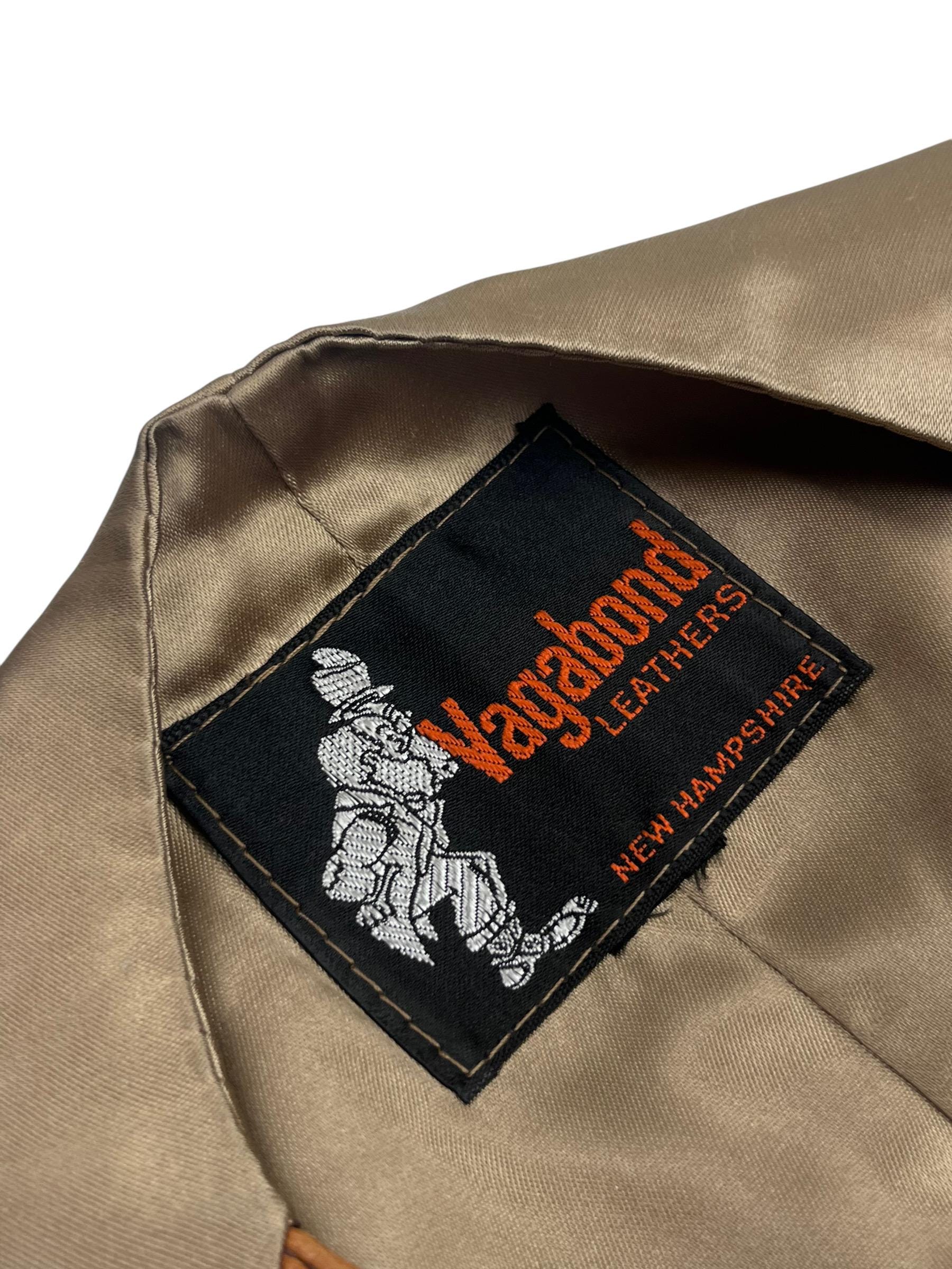 Vagabond Leather Vest | 80s Vintage Brown Leather Vest Vagabond Leather Vest | 80s Vintage Brown Leather Vest