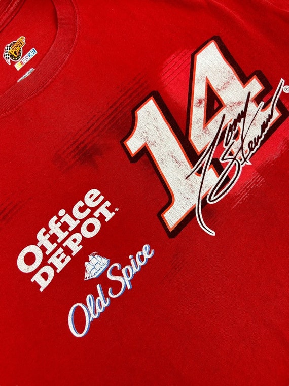 Mens Nascar Tee |  Tony Stewart 14 Office Depot/O… - image 4