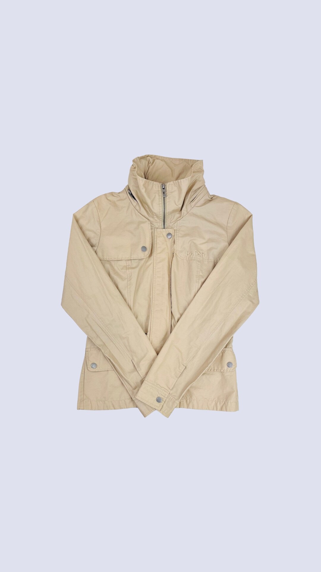 BENCH Woman's Thick Warm Short Parka Coat Outwear Windbreaker Casual