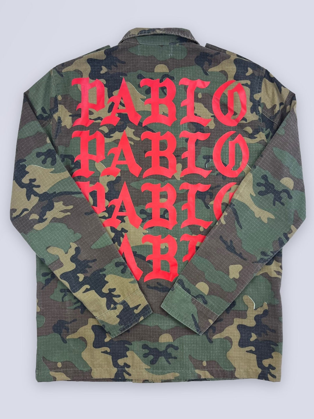 I feel like 2025 pablo camo jacket