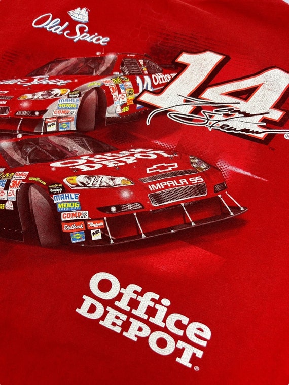 Mens Nascar Tee |  Tony Stewart 14 Office Depot/O… - image 5