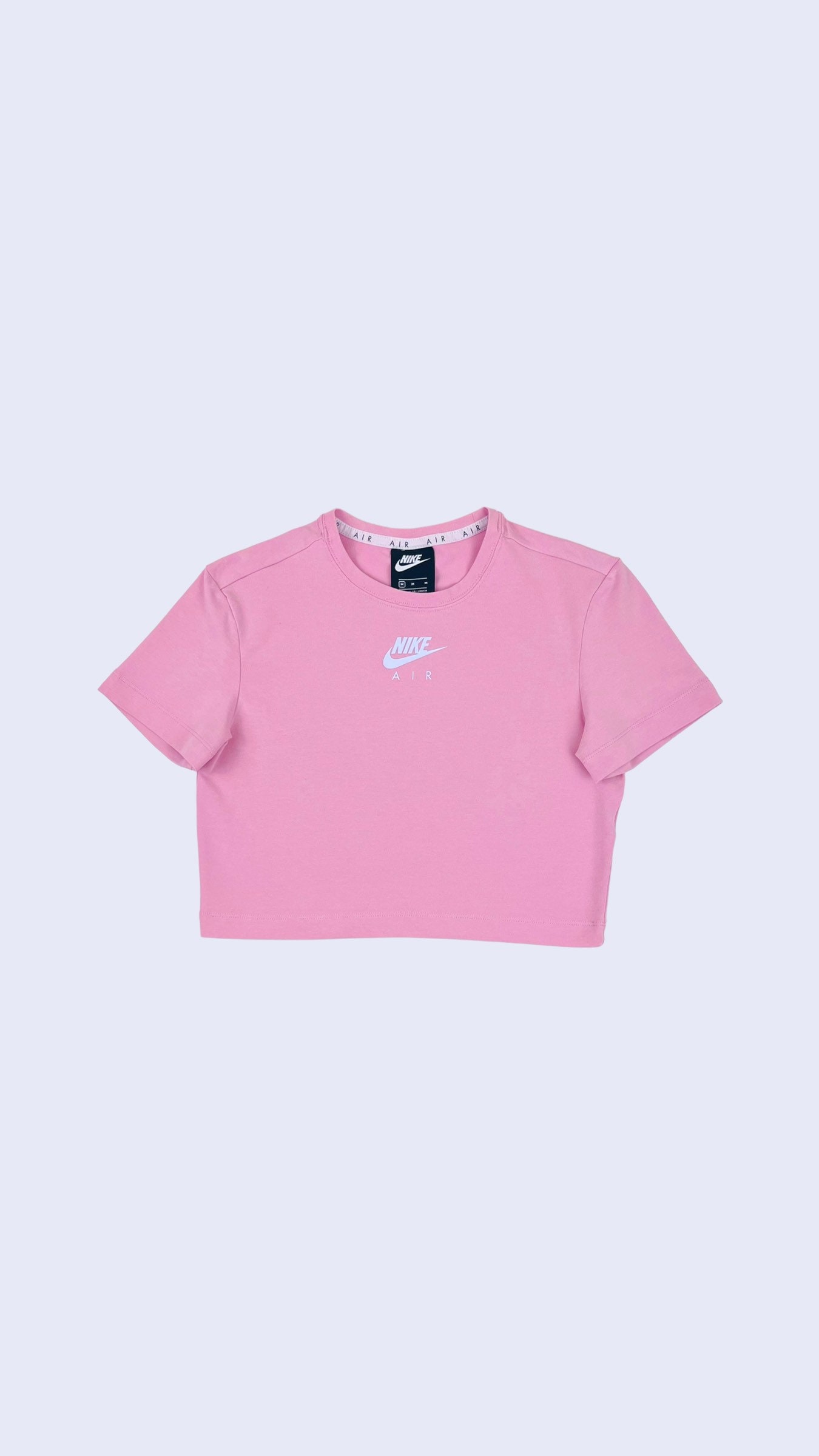 Buy Nike Air X Vintage Pink T-shirt Womens Pink Cropped Online in - Etsy